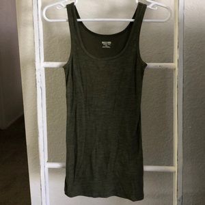 Mossimo Olive Green Tank Top